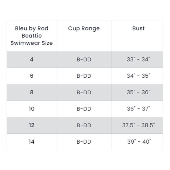 BLEU BY ROD BEATTIE WOMENS SZ 34DD BIKINI TOP NIGHT SAFARI TIE-FRONT MULTI COLOR - Picture 8 of 8